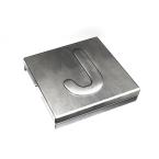  BAGUE INOX 316 CARACTERE [J] 