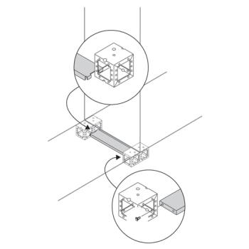  N.2 SUPPORT FLANGES FOR CABLES 