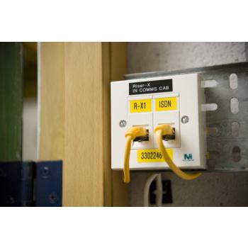  TZE631 RUBAN 12MM NOIR/JAUNE 