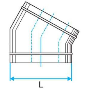  COUDE HORIZONTAL 30� - 700X165 
