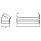  COUDE VERTICAL 30�- 350X100 