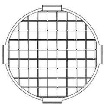  GRILLE GPC GALVA D250 