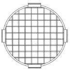  GRILLE GPC GALVA D500 