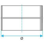  RACCORD MALE RM ALU - D450 