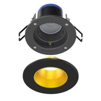  ENC. EF8 CCT 3-4000K NOIR/DORE 