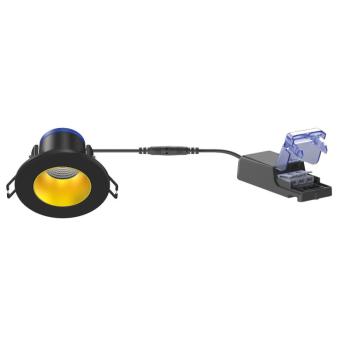  ENC. EF8 CCT 3-4000K NOIR/DORE 