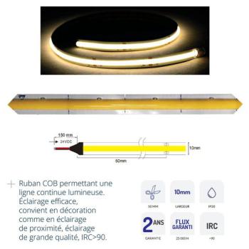  RUBAN 15W  24V 4000K 