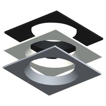  COLLERETTE CARREE NOIRE 