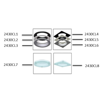  COLLERETTE CARREE BLANCHE 