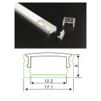  PROFIL ALU SLIM DE SURFACE BAR 