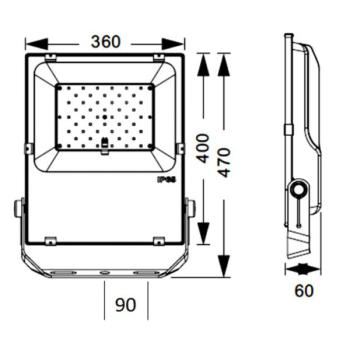  ROCK 2 190W NOIR 4000K 