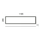  TIMBA DALLE 36W 4000K DALI 