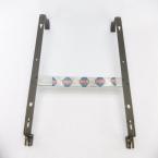  SUPPORT MURAL GRIS + VERROUS 