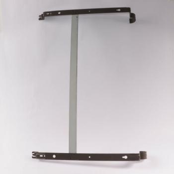  SUPPORT MURAL GRIS + VERROUS 