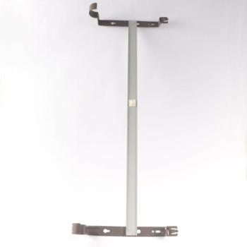  SUPPORT MURAL GRIS + VERROUS 