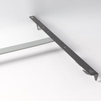  SUPPORT MURAL GRIS H 1000W 