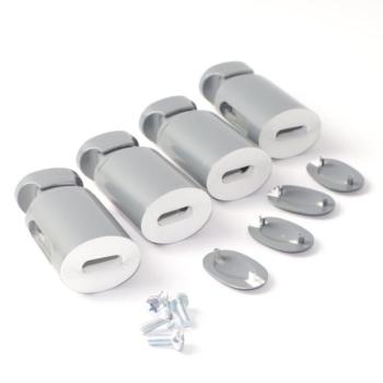  KIT FIXATIONS COURT GRIS 