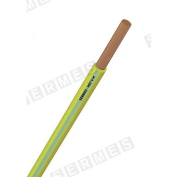  H07 V-K 10 V/JAUNE  TGL 