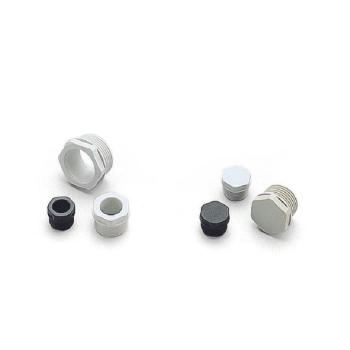  Bouchon ferm� G1/2''gris (RAL 