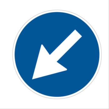  Etiquette signal�tique ronde d 