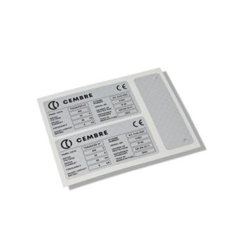  Etiquette MG-SAT-V 29004 (20X6 