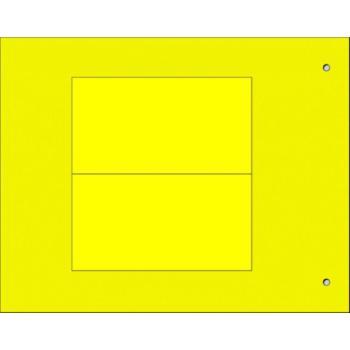  Plaque personnalisable de type 