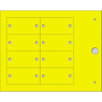  Plaque personnalisable perfor� 