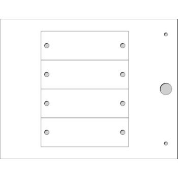  Plaque personnalisable perfor� 