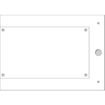  Plaque personnalisable de type 