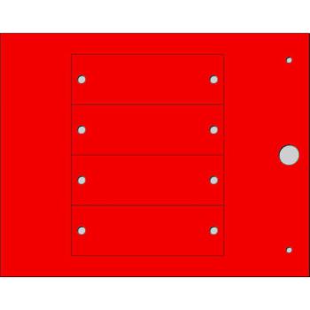  Plaque personnalisable adh�siv 