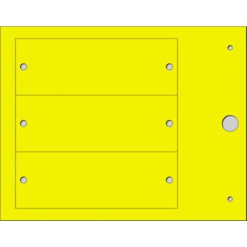  Plaque personnalisable adh�siv 