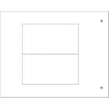  Plaque personnalisable adh�siv 