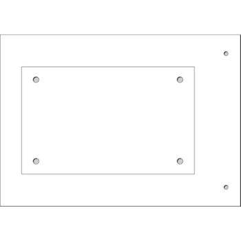  Plaque personnalisable adh�siv 