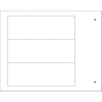  Plaque personnalisable adh�siv 