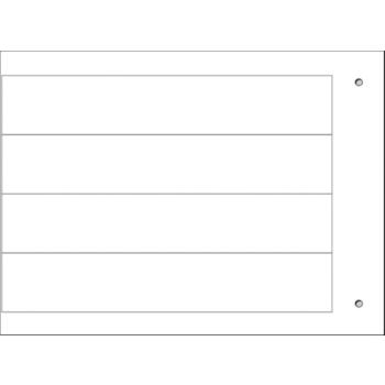  Plaque personnalisable adh�siv 