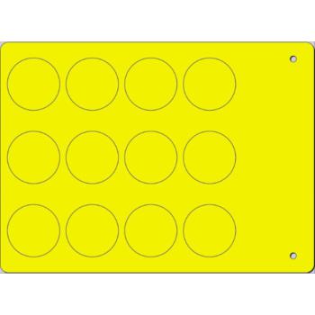  Etiquette signal�tique adh�siv 