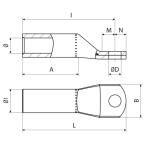  Cosse aluminium �tam� 