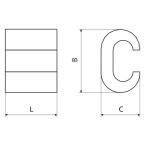  Raccord en C 