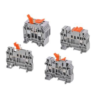  Bloc de jonction viss� 4 mm� g 