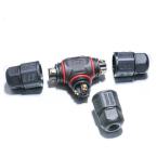  CONNECTEUR 3P EN T NOIR 