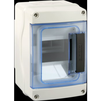  COFFRET 4 MOD. IP65 ENTR SPLES 