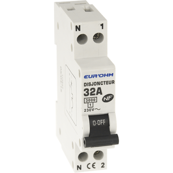  DISJ. 1P+N 32A NF,VIS H/B, 3KA 