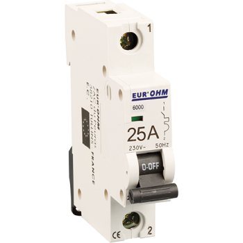  DISJ. 1P 25A COURBE C  6KA 
