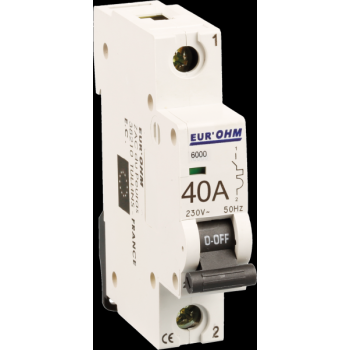  DISJ. 1P 40A COURBE C  4,5KA 