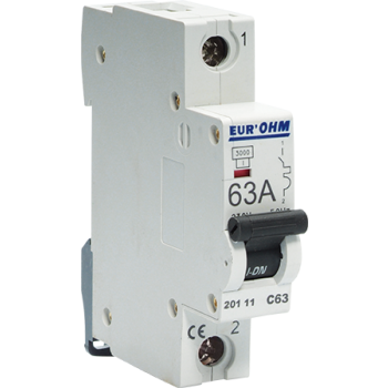  DISJ. 1P 63A COURBE C  4,5KA 