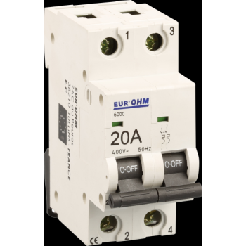  DISJ. 2P 20A COURBE C  6KA 