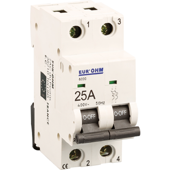  DISJ. 2P 25A COURBE C  6KA 