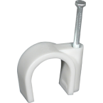  ATTACHE 5 MM BLANCHE 