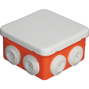  BTE ROUGE IP55 80X80X45 - 960 