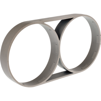  DISTANCIER DBLE H/V ENT. 71MM 